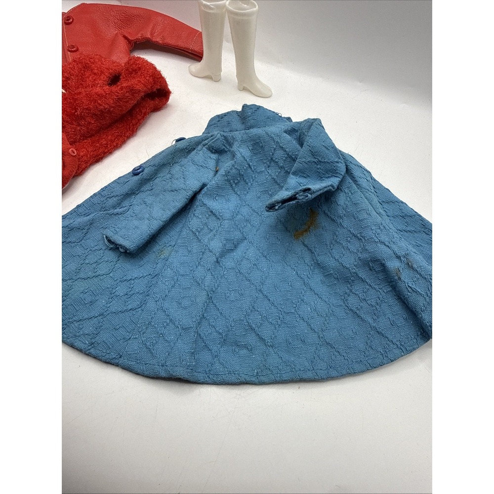 VTG Lot 7 Barbie Doll Clothes Tops Shirts Dresses From 1960s- AS IS - Picture 4 of 15